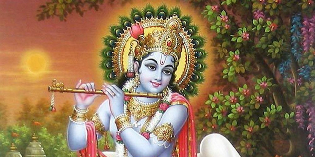 Happy Krishna Janmashtami Set Three Poses Lord Krishna Flute Pot Stock  Vector by ©VectorKIF 394177148